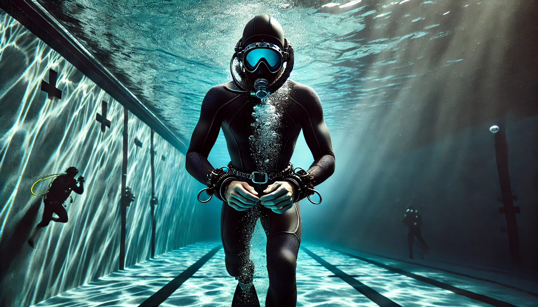 Diver Sets World Record with 370-Foot Underwater Walk