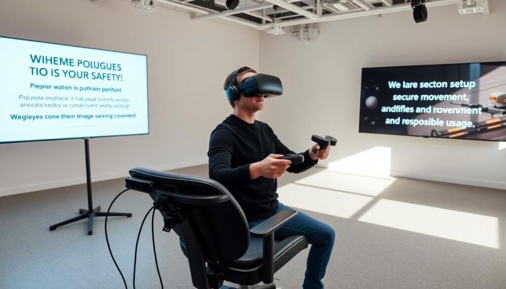 VR safety tips for first-time users