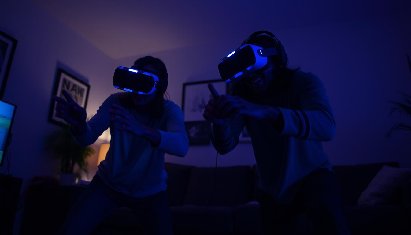 play local multiplayer VR games
