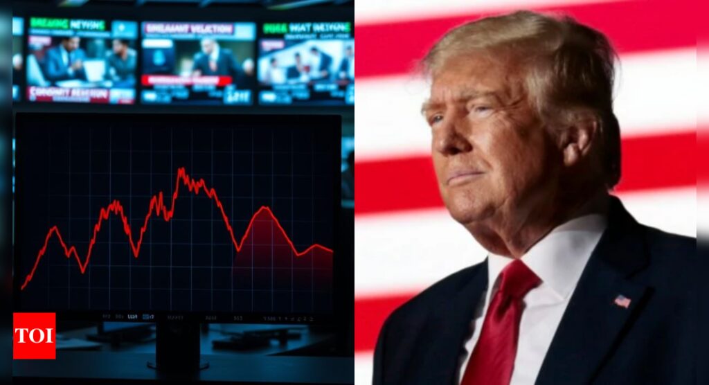 US Stocks Plummet & Bitcoin Dips: Trump’s ‘Recession’ Comment Sparks Fear