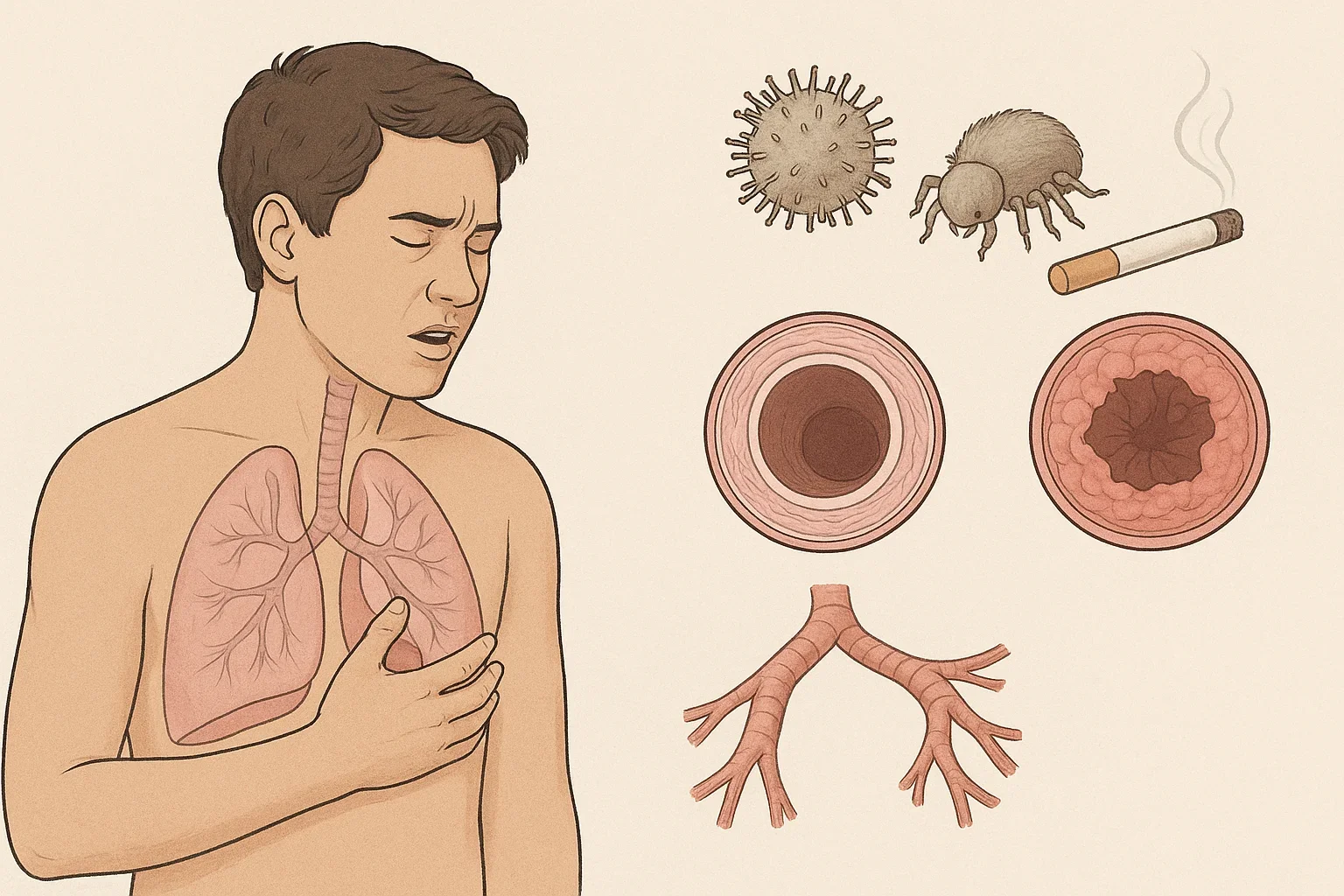 دمہ کی علامات